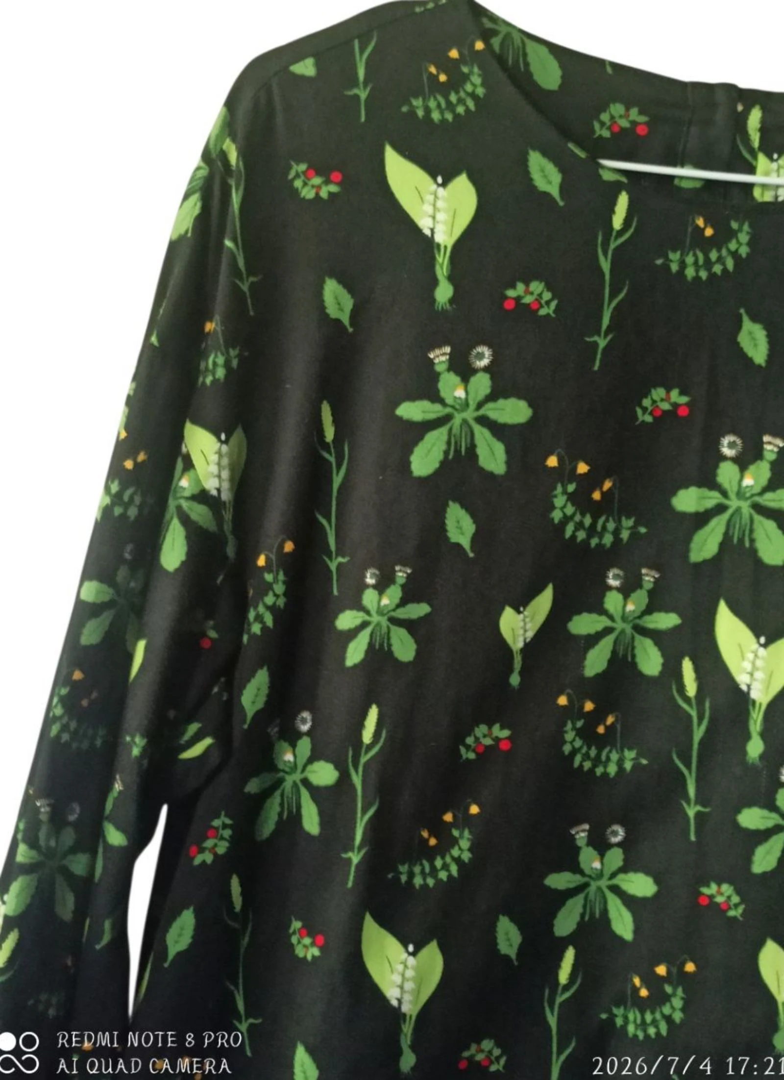 Blusa estampado botánico – photo 11